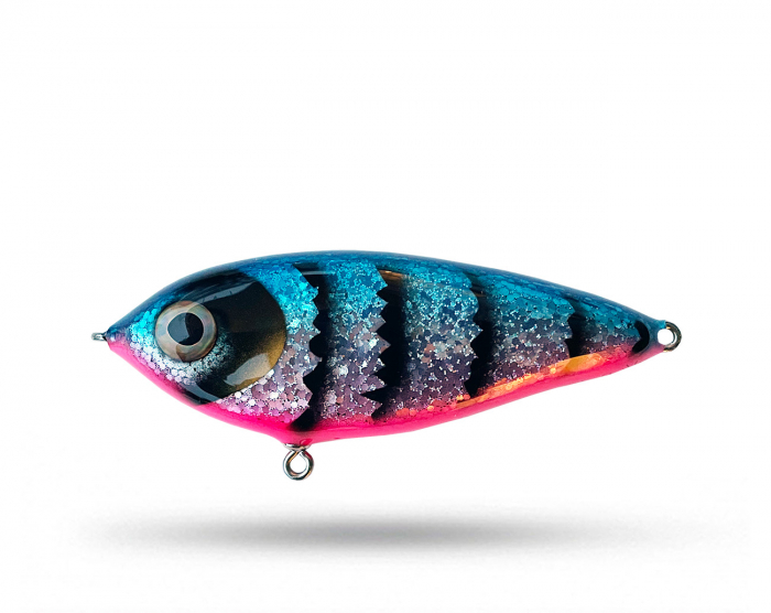 Gnarly Baits Pokey - Down Glitter Tiger i gruppen Fiskedrag / Jerkbaits hos Örebro Fiske & Outdoor AB (Pokey-Down Glitter)